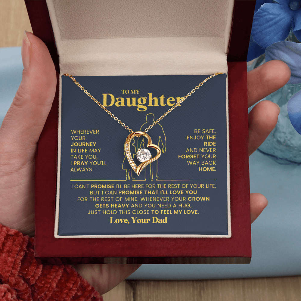 Gift for Daughter – Forever Love Necklace – Meaningful Jewelry