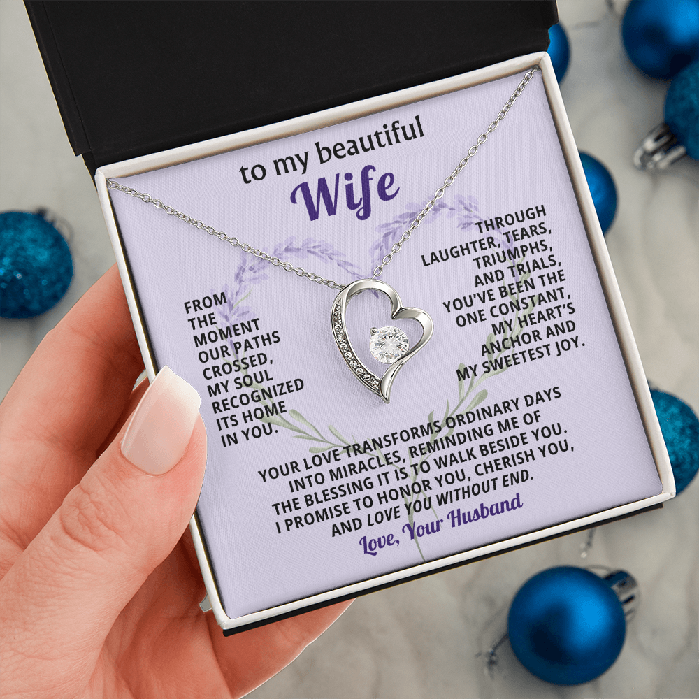 Gift for Wife - Forever Love Necklace