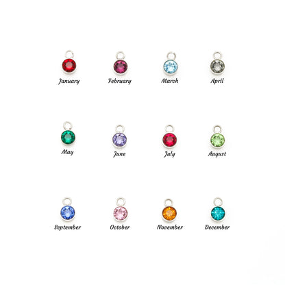 To My Mom – Personalized Name Necklace with Birthstone Gift