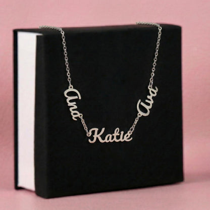 To Our Mom Necklace – Personalized Name Necklace for Mom Gift