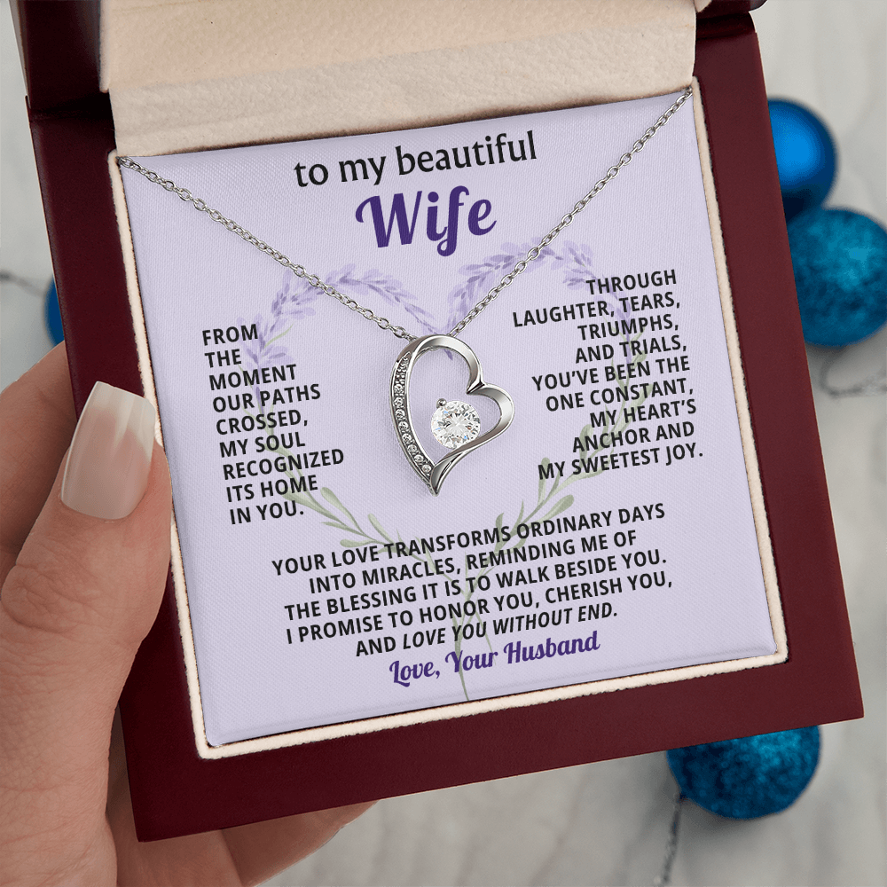 Gift for Wife - Forever Love Necklace