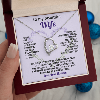 Gift for Wife - Forever Love Necklace