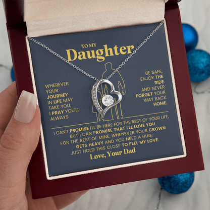 Gift for Daughter – Forever Love Necklace – Meaningful Jewelry