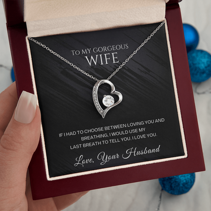 Gift for Wife – Romantic Necklace for Anniversary or Birthday