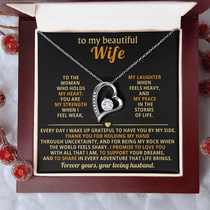 Gift for Wife – Forever Love Necklace – Romantic Jewelry for Her
