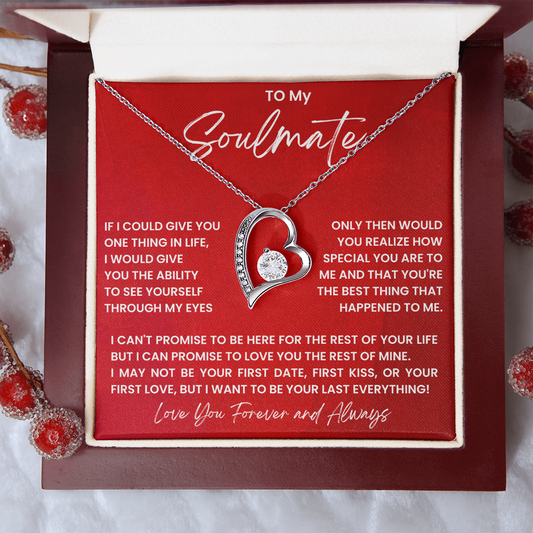 Gift for Soulmate – Forever Love Necklace – Romantic Jewelry