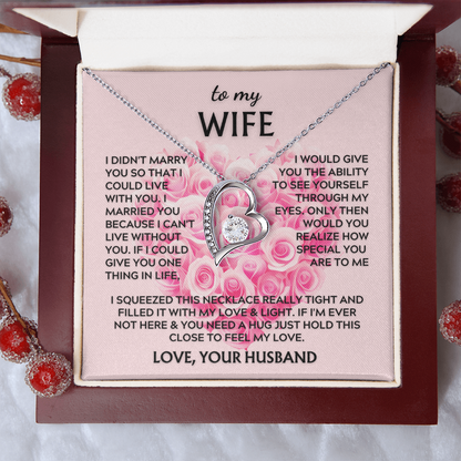 Forever Love Necklace – Anniversary Gift for Wife