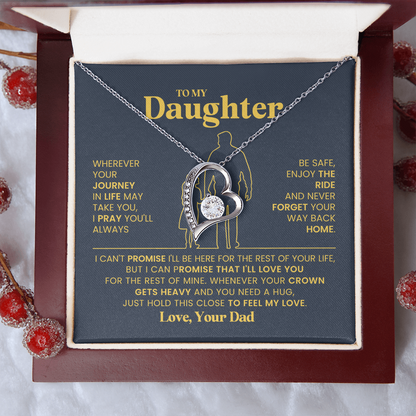 Gift for Daughter – Forever Love Necklace – Meaningful Jewelry