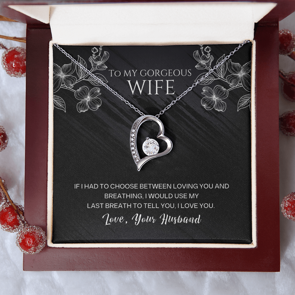 Gift for Wife – Forever Love Necklace from Husband