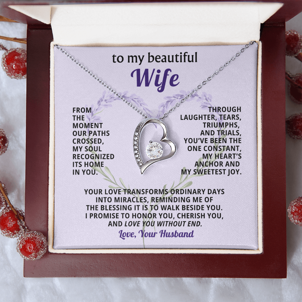 Gift for Wife - Forever Love Necklace
