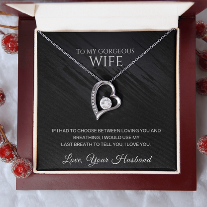 Gift for Wife – Romantic Necklace for Anniversary or Birthday