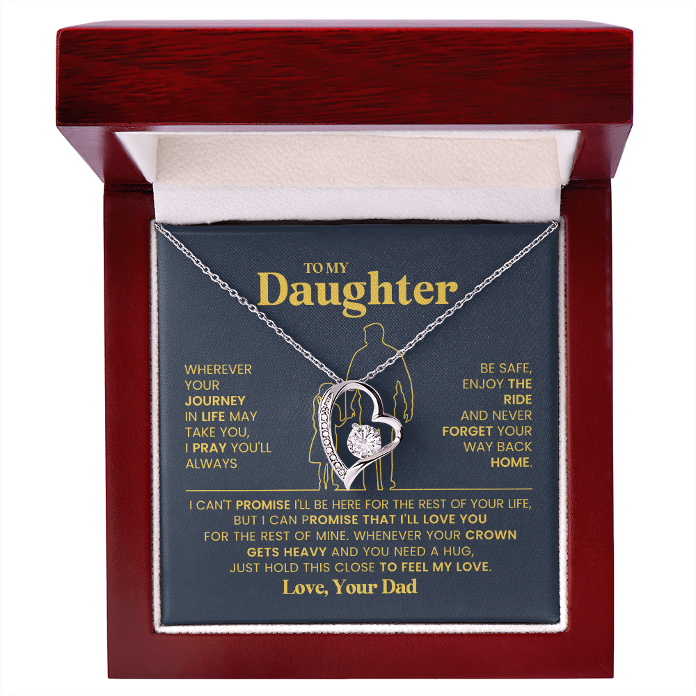 Gift for Daughter – Forever Love Necklace – Meaningful Jewelry