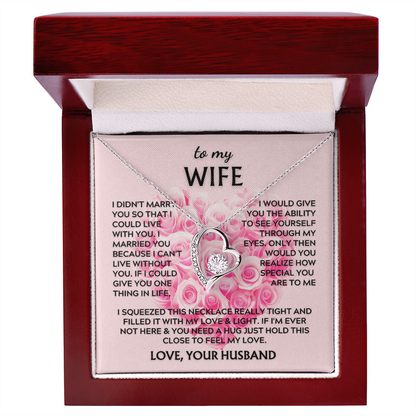 Forever Love Necklace – Anniversary Gift for Wife