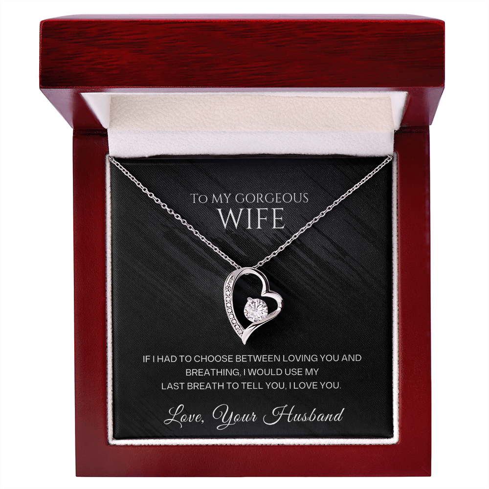 Gift for Wife – Romantic Necklace for Anniversary or Birthday