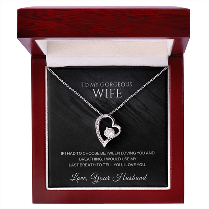 Gift for Wife – Romantic Necklace for Anniversary or Birthday