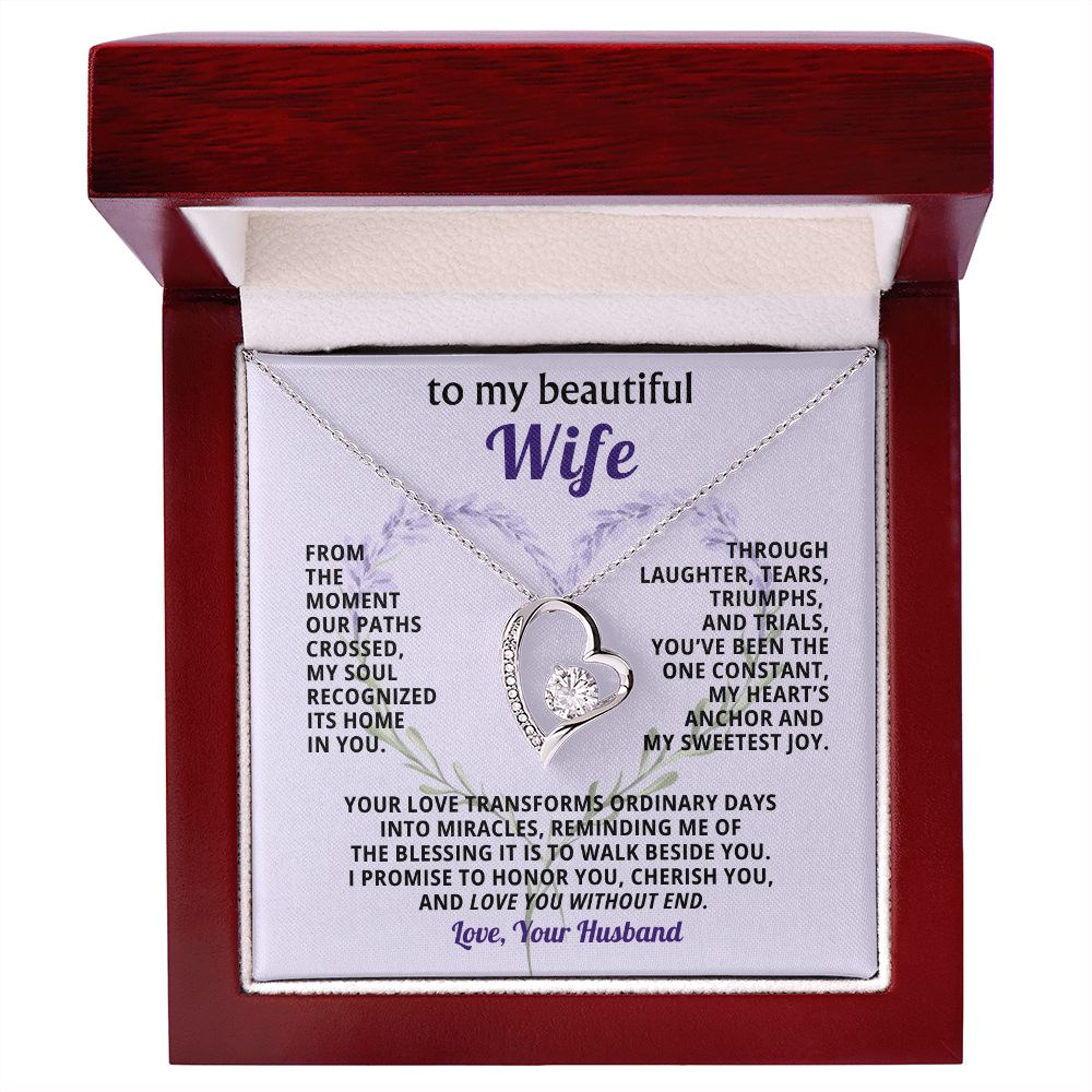 Gift for Wife - Forever Love Necklace