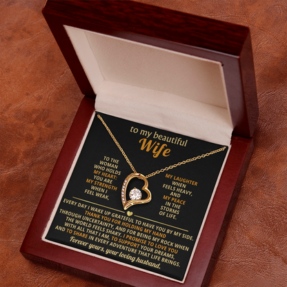 Gift for Wife – Forever Love Necklace – Romantic Jewelry for Her