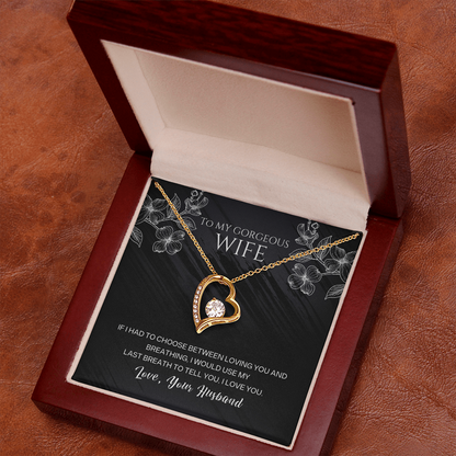 Gift for Wife – Forever Love Necklace from Husband