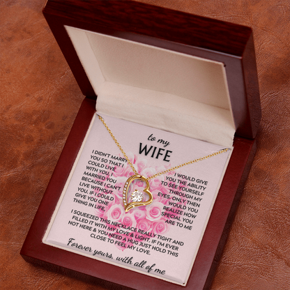 Anniversary Gift for Wife – Forever Love Necklace from Husband