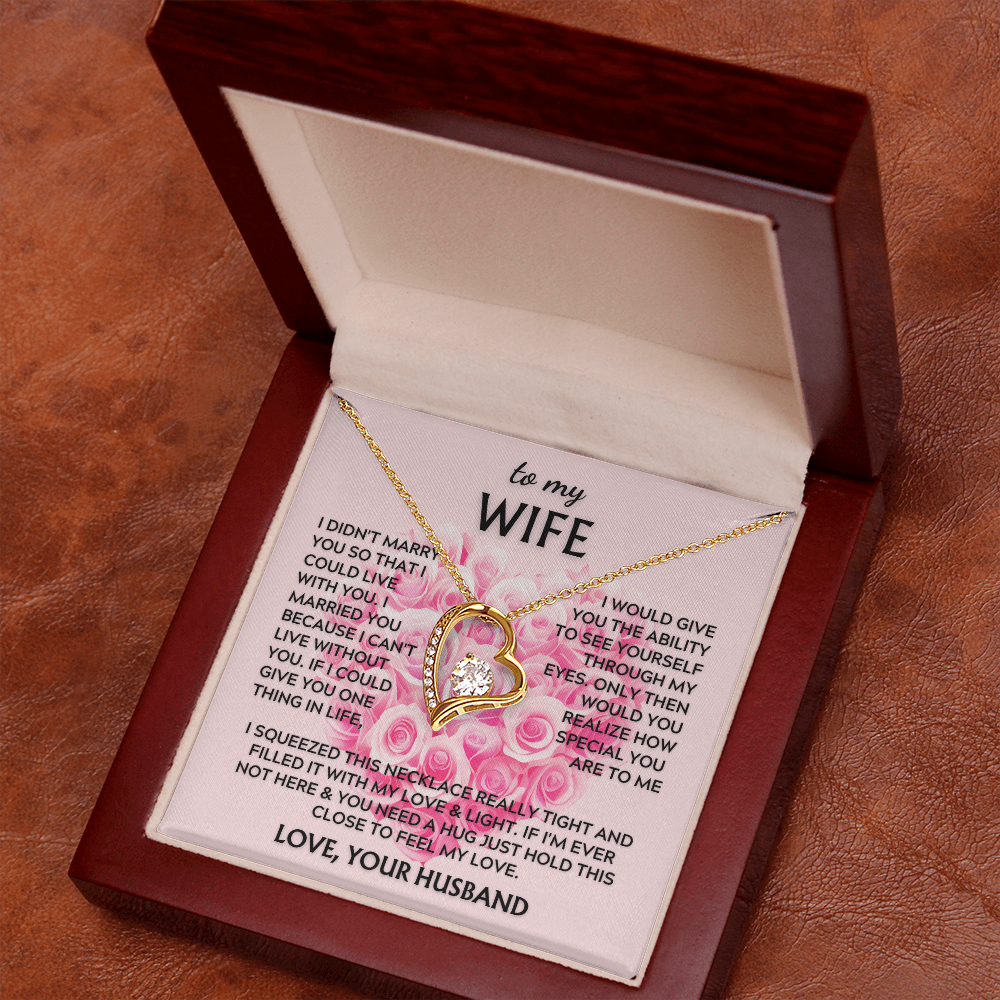 Forever Love Necklace – Anniversary Gift for Wife