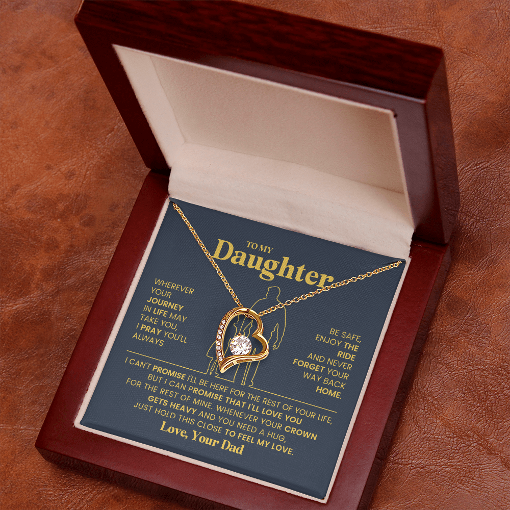 Gift for Daughter – Forever Love Necklace – Meaningful Jewelry
