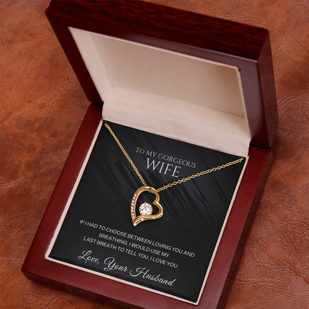 Gift for Wife – Romantic Necklace for Anniversary or Birthday