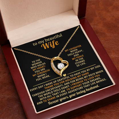 Gift for Wife – Forever Love Necklace – Romantic Jewelry for Her