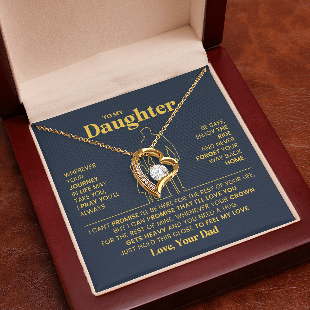 Gift for Daughter – Forever Love Necklace – Meaningful Jewelry