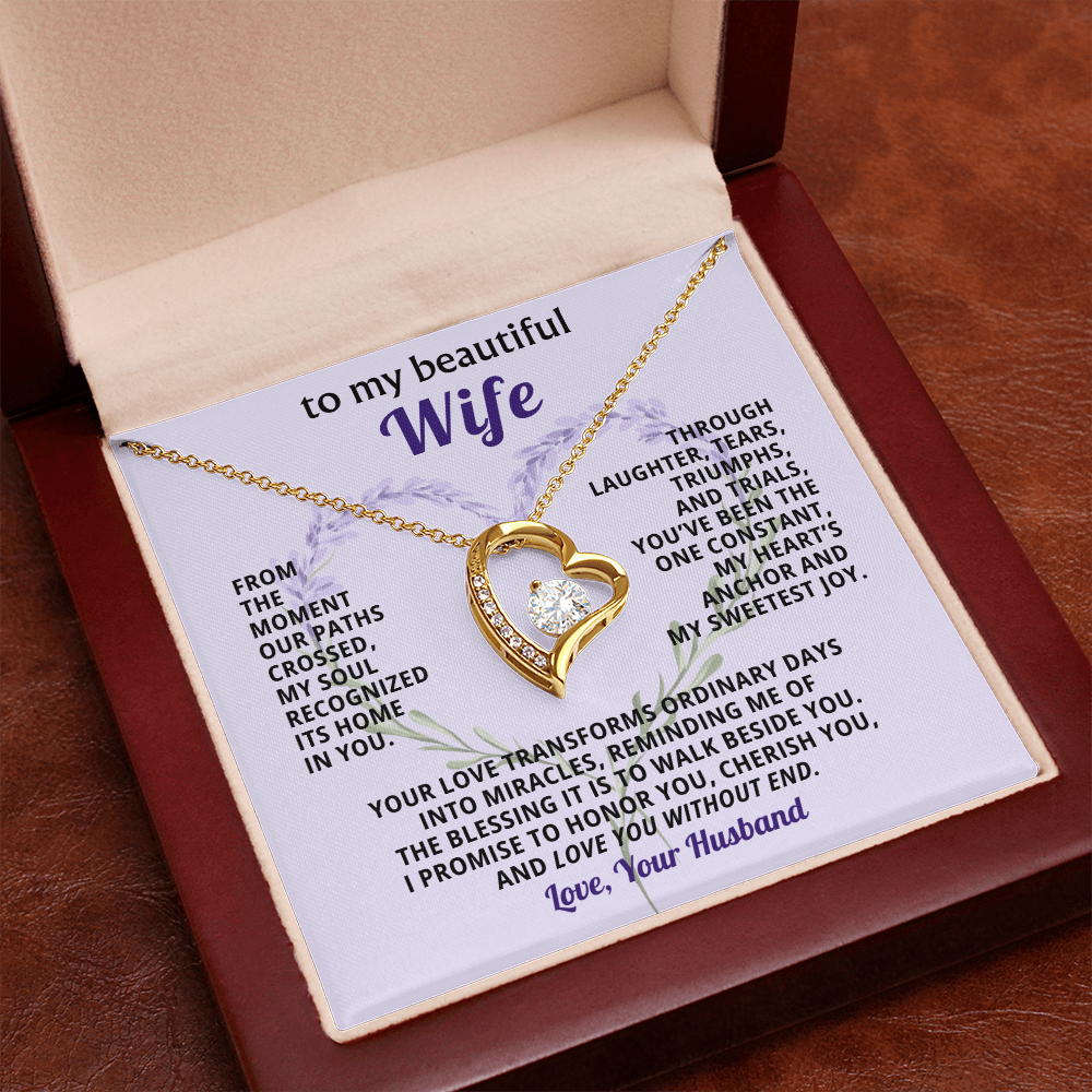 Gift for Wife - Forever Love Necklace
