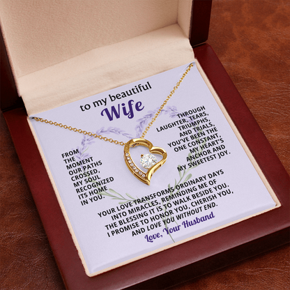 Gift for Wife - Forever Love Necklace