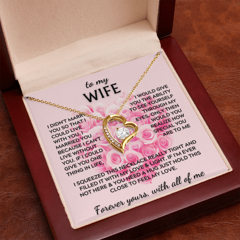 Anniversary Gift for Wife – Forever Love Necklace from Husband
