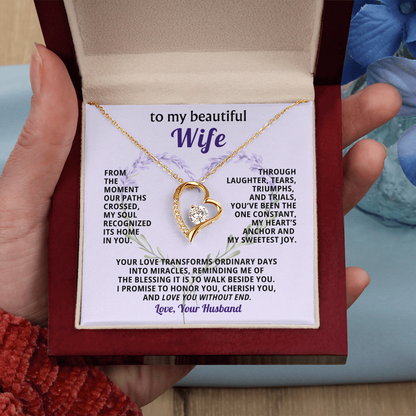 Gift for Wife - Forever Love Necklace