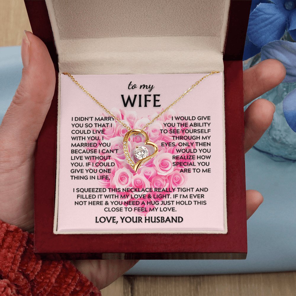 Forever Love Necklace – Anniversary Gift for Wife