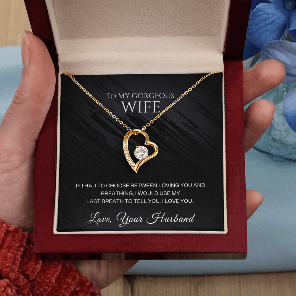 Gift for Wife – Romantic Necklace for Anniversary or Birthday