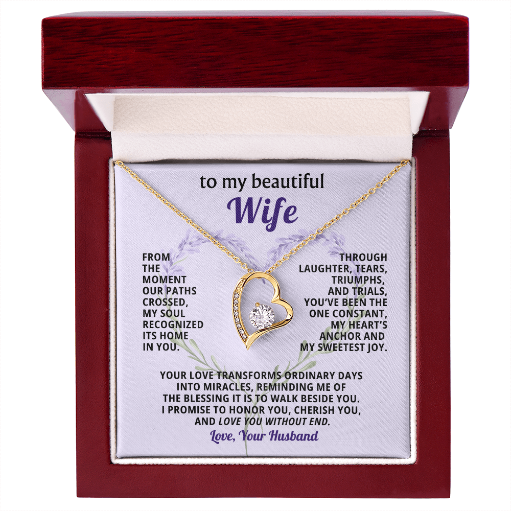 Gift for Wife - Forever Love Necklace
