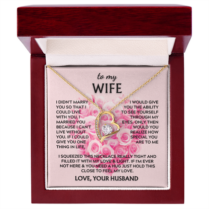 Forever Love Necklace – Anniversary Gift for Wife