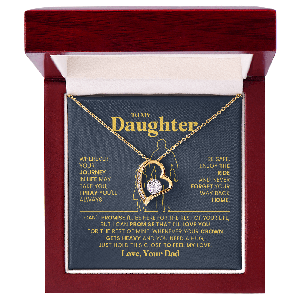 Gift for Daughter – Forever Love Necklace – Meaningful Jewelry