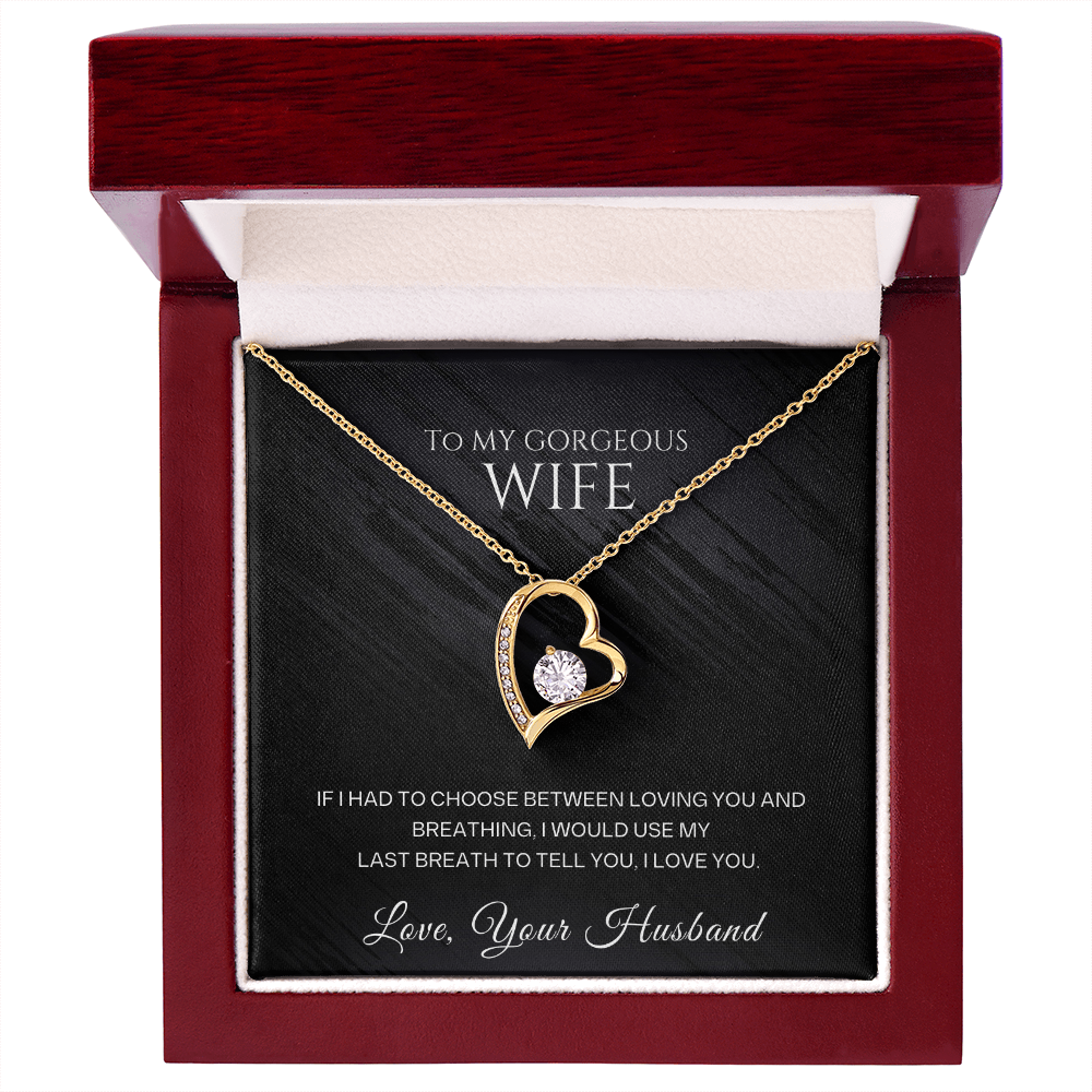 Gift for Wife – Romantic Necklace for Anniversary or Birthday