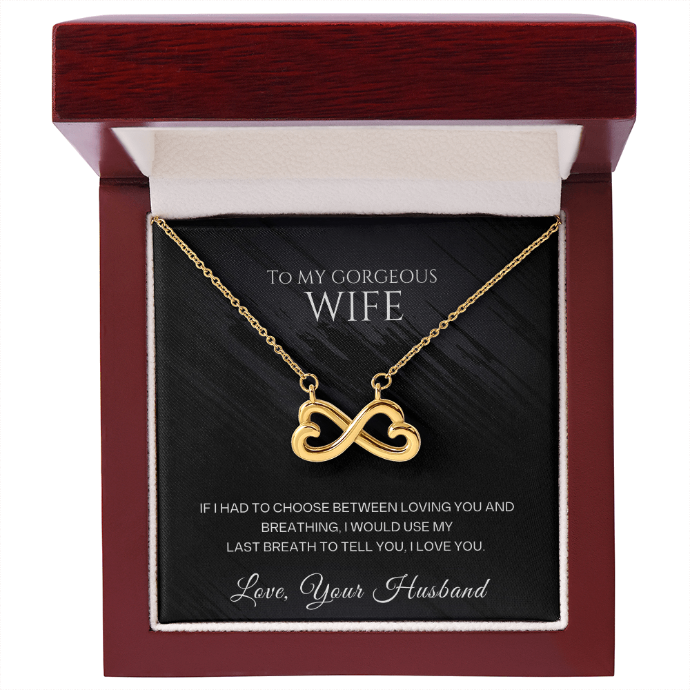 Gift for Wife – Endless Love Necklace – Romantic Anniversary Jewelry