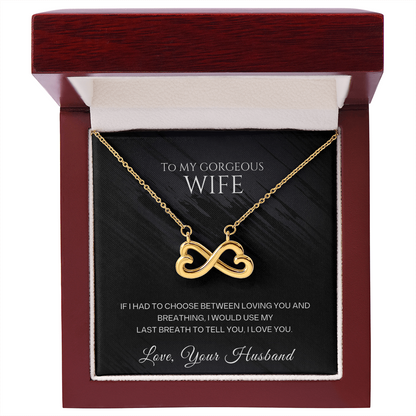 Gift for Wife – Endless Love Necklace – Romantic Anniversary Jewelry