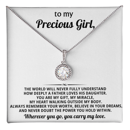 Gift for Daughter – Eternal Hope Necklace – Inspirational Jewelry