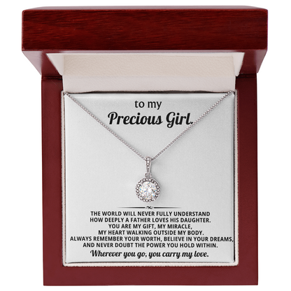 Gift for Daughter – Eternal Hope Necklace – Inspirational Jewelry