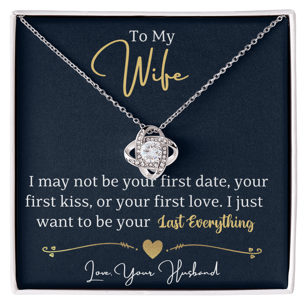 Gift for Wife – Love Knot Necklace – Meaningful Romantic Jewelry