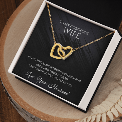 Gift for Wife – Romantic Necklace for Anniversary or Birthday