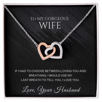 Gift for Wife – Romantic Necklace for Anniversary or Birthday