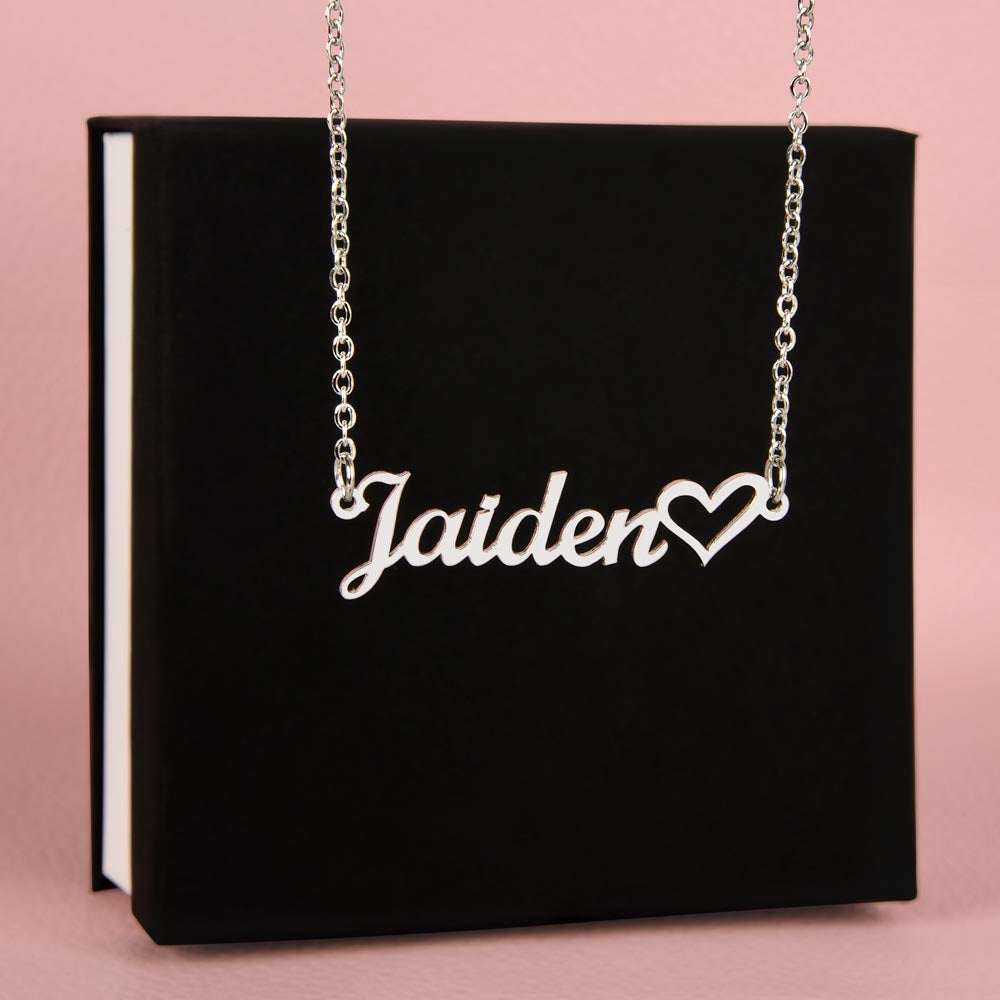 To The Love Of My Life – Personalized Name Necklace Gift for Her