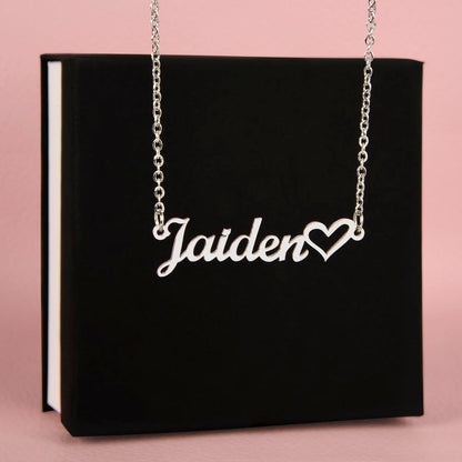 To The Love Of My Life – Personalized Name Necklace Gift for Her