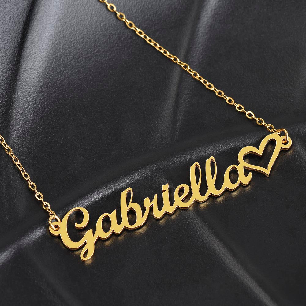 To The Love Of My Life – Personalized Name Necklace Gift for Her