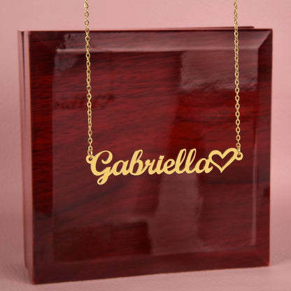To The Love Of My Life – Personalized Name Necklace Gift for Her