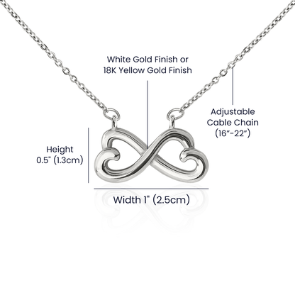 Gift for Wife – Endless Love Necklace – Romantic Anniversary Jewelry